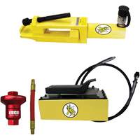 Ensemble de brise-talon pour pneus g&eacute;ants/&eacute;quipement de terrassement Yellow Jackit Maritime Industrial Rubber
