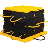 8-Piece CribLok Composite Cribbing System Kit Maritime Industrial Rubber