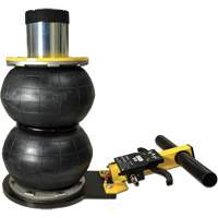 V&eacute;rin &agrave; coussin gonflable biphas&eacute; s&eacute;rie Pro, 2 tonne(s), 17" Hauteur &eacute;lev&eacute;e Maritime Industrial Rubber
