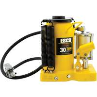 Cric-bouteille de s&eacute;rie Pro, 30 tonnes, Air comprim&eacute;/hydraulique, 20" Hauteur &eacute;lev&eacute;e Maritime Industrial Rubber