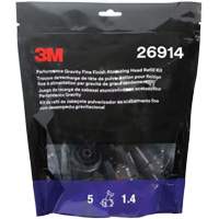 Performance Gravity Fine Finish Atomizing Head - Orange Maritime Industrial Rubber