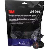 Performance Gravity Fine Finish Atomizing Head - Orange Maritime Industrial Rubber