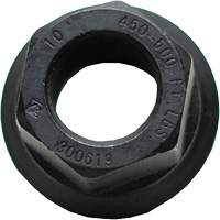 10-Piece Graphite-Coated Skirt Nuts for Pilot Hub Wheels Maritime Industrial Rubber