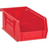 Bacs Hook-On Bins, 4" la x 3" H x 7" p, Rouge, Capacit&eacute; 10 lb Maritime Industrial Rubber