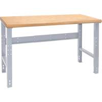 Industrial Duty Workbench, Top & Legs Only, 1000 lbs. Cap., 72" W x 30" D, 34" H Maritime Industrial Rubber
