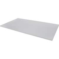Tablette de rechange pour armoire d&eacute;montable, 48" x 24", Capacit&eacute; de 300 lb, Acier, Gris Maritime Industrial Rubber
