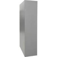 Combination Storage Cabinet, 36" W x 18" D x 72" H, Grey Maritime Industrial Rubber