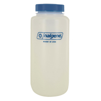 Bouteilles &agrave; large ouverture, Ronde, 32 oz, Plastique Maritime Industrial Rubber