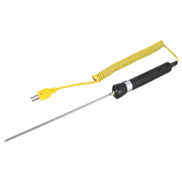 Sondes thermocouples de type K - Sondes &agrave; pointe aiguille Maritime Industrial Rubber