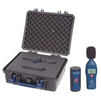 Sound Level Meter and Calibrator Kit, 30 - 130 dB Measuring Range Maritime Industrial Rubber