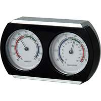 Thermom&egrave;tre-hygrom&egrave;tre d'int&eacute;rieur, 10°- 130° F ( -25° - 55° C ) Maritime Industrial Rubber