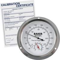 Thermo-hygrom&egrave;tre &agrave; cadran avec certificat ISO, 0,0% - 100% RH, 30 - 250°F (0 - 120°C) Maritime Industrial Rubber
