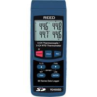 Thermom&egrave;tre &agrave; thermocouple pour enregistreur de donn&eacute;es avec certificat de calibration Maritime Industrial Rubber