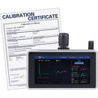 Analyseur de la qualit&eacute; de l'air avec support mural/de bureau et certificat de calibration Maritime Industrial Rubber