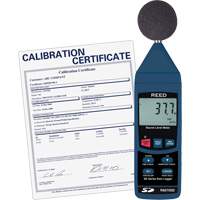 Ensemble sonom&egrave;tre &agrave; enregistrement de donn&eacute;es avec certificat de calibration Maritime Industrial Rubber