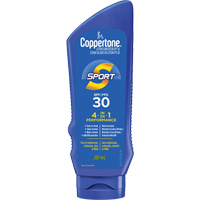 Cr&egrave;me solaire 4 en 1 Sport, FPS 30, Lotion Maritime Industrial Rubber