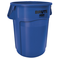 Contenants ronds Brute, Vrac, Poly&eacute;thyl&egrave;ne, 44 gal. US Maritime Industrial Rubber