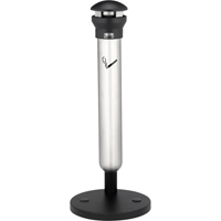 Infinity Smoking Management Solutions, Free-Standing, Metal, 1.33 gal./1.33 US Gal. Capacity, 39" Height Maritime Industrial Rubber