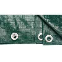 B&acirc;che, Robuste, Vert, 8' x 6' x 9 mils Maritime Industrial Rubber