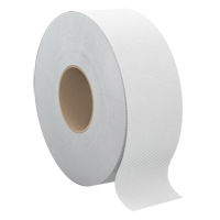 Pro Select Toilet Paper, Jumbo Roll, 2 Ply, 1000' Length, White Maritime Industrial Rubber