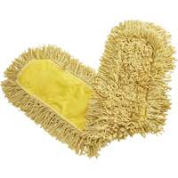 Trapper&reg; Blend Dust Mop, Slip On Style, Cotton/Yarn, 36" L x 5" W Maritime Industrial Rubber