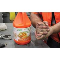 Orange Hand Cleaner, Pumice, 3.6 L, Jug, Orange Maritime Industrial Rubber
