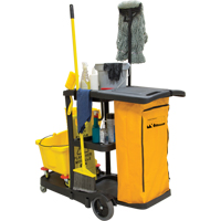 Chariot de nettoyage pour concierge Maritime Industrial Rubber