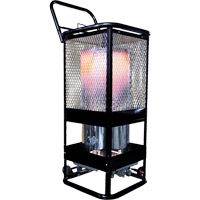 Sun Blast&reg; Round Heater, Radiant Heat, Propane, 125,000 BTU/H Maritime Industrial Rubber