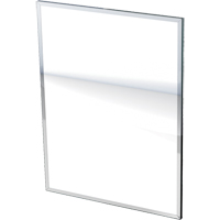 Stock Series Mirror, Flat Frame, 24" L x 36" W Maritime Industrial Rubber