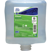 Nettoyant l&eacute;ger et pure pour les mains Estesol, Cr&egrave;me, 2 L, Recharge, Fraîcheur Maritime Industrial Rubber