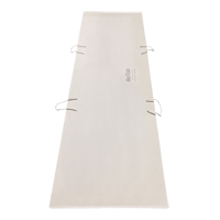 Medium-Duty Ground Protection, 3-3/4' x 8', Fiberglass, Textured, Off White Maritime Industrial Rubber