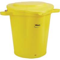 Seau de s&eacute;rie 5692, Jaune, 5 gal. US Maritime Industrial Rubber