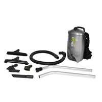 Ergo Pro Backpack Vacuum, 2 US Gal. (7.6 Litres) Maritime Industrial Rubber