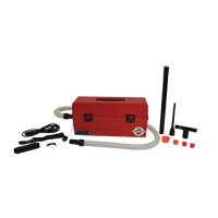 Portable Omega&reg; Vacuums, Abatement, 1 US Gal. (3.8 Litres) Capacity, Hepa Filtration Maritime Industrial Rubber