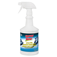 Nettoyant g&eacute;n&eacute;ral Spray Nine pour impression, 946 ml, Bouteille &agrave; g&acirc;chette Maritime Industrial Rubber