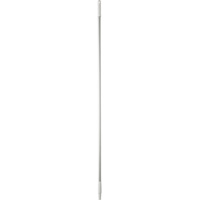 Handle, Broom/Scraper/Squeegee, White, Standard, 59" L Maritime Industrial Rubber