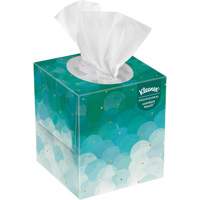 Kleenex&reg; Upright Facial Tissue, 2 Ply, 7.8" L x 8.3" W, 95 Sheets/Box Maritime Industrial Rubber