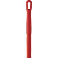 Handle, Broom/Scraper/Squeegee, Red, Ergonomic, 59" L Maritime Industrial Rubber