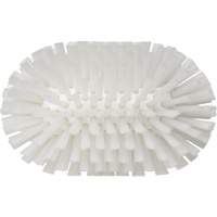Vikan Tank Brush, Stiff Bristles, 8-1/4" Long, White Maritime Industrial Rubber