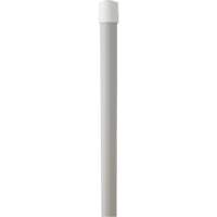 Handle, Broom/Scraper/Squeegee, White, Telescopic, 62" - 113" L Maritime Industrial Rubber