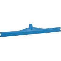 Raclette simple ultra hygi&eacute;nique, 24", Bleu Maritime Industrial Rubber