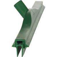 Raclette double ultra hygi&eacute;nique, 24", Vert Maritime Industrial Rubber