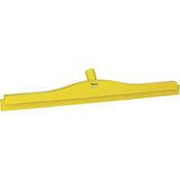 Raclette double ultra hygi&eacute;nique, 24", Jaune Maritime Industrial Rubber