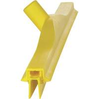 Raclette double ultra hygi&eacute;nique, 24", Jaune Maritime Industrial Rubber