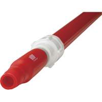 Deck Scrub Handle, Brush/Pad Holder, Red, Telescopic, 62"-113" L Maritime Industrial Rubber