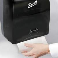 Distributeur d'essuie-mains Essential de Scott, Manuel/Sans contact, 12,63" la x 10,2" p x 16,13" h Maritime Industrial Rubber