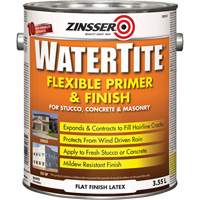 Watertite&reg; Weatherproof Flexible Primer & Finish, 3.55 L, Gallon, White Maritime Industrial Rubber