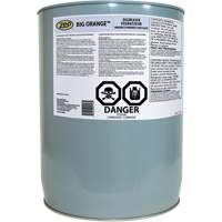 D&eacute;graissant industriel et nettoyant pour graffitis Big Orange, 20 L Maritime Industrial Rubber