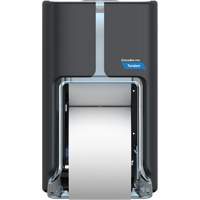 Pro Tandem Top-Bottom High Capacity Toilet Paper Dispenser, Multiple Roll Capacity Maritime Industrial Rubber