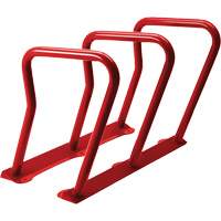 Support &agrave; v&eacute;los Surf, Acier, 6 bicyclettes Maritime Industrial Rubber